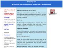 Tablet Screenshot of endcryptor.com